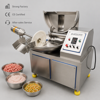 Hachoir à viande commercial pour ligne de production de saucisses, boulettes, raviolis et pâtes de poisson