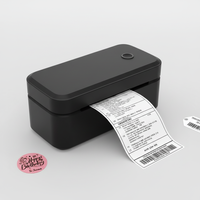 Impresora de Etiquetas Térmicas Marklife X4 de 4 Pulgadas con Reconocimiento Automático y Software de Edición Gratuito para Uso en Tiendas Minoristas y Supermercados