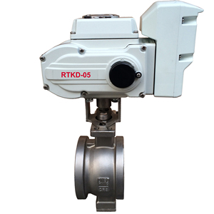 Vanne à boisseau sphérique en acier inoxydable CF8 DN50 (2 pouces) de type V 12V/220V/24VDC OEM pour systèmes d'eau - Product Image 3