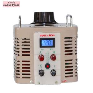 Reguladores de Voltaje Monofásicos TDGC2 de Venta Directa del Fabricante, Modelos con Pantalla Digital TDGC2-0.5KV TDGC2-1KV TDGC2-3KV, Estabilizadores - Product Image 1