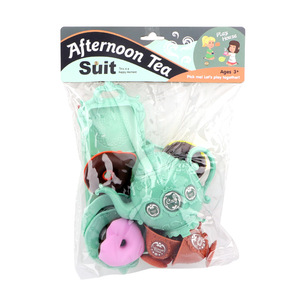 Semblant jouer enfants cuisine ensemble de thé après-midi thé jouets avec moment heureux - Product Image 3
