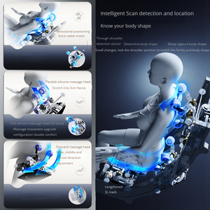 Chine meilleur luxe 3d 4d zéro gravité corps entier haute qualité fauteuil de massage pour le dos et les jambes <span class=keywords><strong>prix</strong></span> lit salon de beauté maison en Chine - Product Image 5