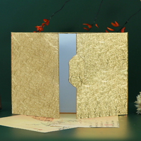 Porta Certificados de Papel Personalizado con Diseño en Relieve, Carpeta para Diplomas con Esquinas Internas para Premios, Graduaciones y Presentaciones