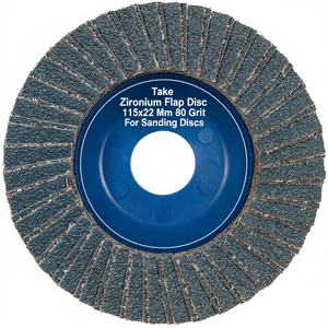 แผ่นขัดเซอร์โคเนียม 115x22 มม. 80 กริต สำหรับแผ่นขัด - Product Image 2