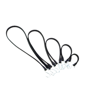 Vente chaude 15 "sangles de bâche en caoutchouc serties de crochets en S cordons élastiques pour sécuriser la cargaison, les vélos, le matériel de camping, les bagages - Product Image 4