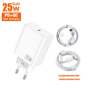 <span class=keywords><strong>Chargeur</strong></span> mural rapide Type-C 25W PD 3.0 pour <span class=keywords><strong>montre</strong></span> et pour 15 Pro Max avec protection ignifuge OTP/OVP - Product Image 1