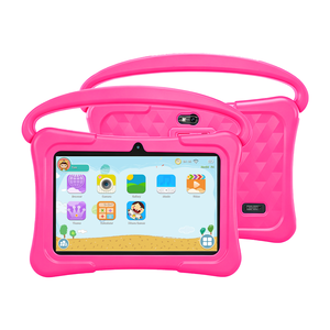 Étui rose pour tablette pour enfants avec poignée, housse de protection résistante aux chutes pour enfants, utilisation éducative - Product Image 4