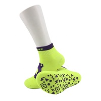 Chaussettes antidérapantes pour enfants, chaussettes de trampoline, chaussettes de rebond pour trampoline