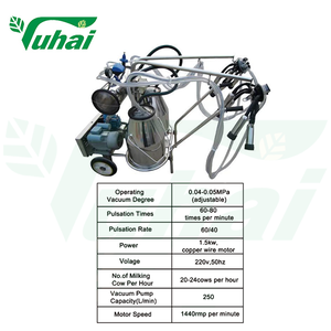 소 착유를위한 대형 낙농장을위한 새로운 내구성 완전 자동 휴대용 착유기 모바일 장치 - Product Image 3