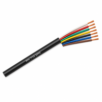 Câble de commande en cuivre KVV 7 conducteurs 0,75/1/1,5/2,5 mm² 450/750V, isolé et gainé PVC, pour câblage d'instrumentation et de coffrets électriques