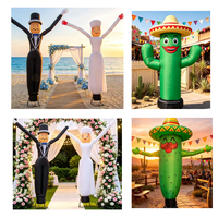 Danseur gonflable personnalisé pour événements sportifs en plein air et promotions de compétitions