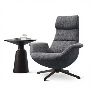 <span class=keywords><strong>Poltrona</strong></span> Moderna Italiana con <span class=keywords><strong>Schienale</strong></span> <span class=keywords><strong>Alto</strong></span> in Velluto, Sedia Imbottita con Struttura in Metallo per Soggiorno - Product Image 1