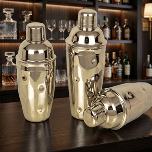 Stainless Steel Eco-friendly Modern Cocktail Shaker 550ml <b>Bar</b> <b>Tool</b> Durable Mixology Equipment - Product Image 3