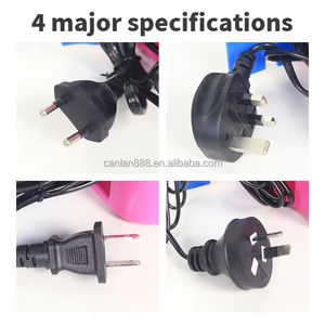 مضخة بالونات كهربائية، نافخة بالونات كهربائية محمولة بفوهتين لتزيين الحفلات، مضخة نفخ البالونات - Product Image 3