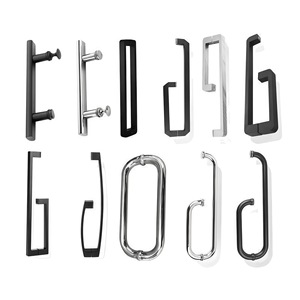 Manija para Puerta de Vidrio de Baño Arno, Acero Inoxidable 304, Barra de Agarre Antideslizante para Puerta Corredera, Montaje en Pared - Product Image 1