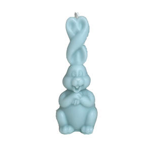 InsLong Ears Twist Rabbit Candle Regalo <span class=keywords><strong>de</strong></span> mano Decoración del hogar Regalo <span class=keywords><strong>de</strong></span> las novias Novia Regalo Pequeño regalo - Product Image 5