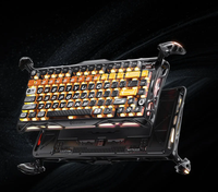 Clavier mécanique sans fil pour jeux GravaStar Mercury K1 Pro 75% - CyberFlare pour FPS