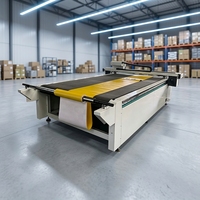 Máquina Cortadora de Cama Plana de Venta Directa de Fábrica TC, Mesa de Corte para Muestras de Cartón