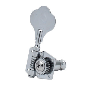 Venta al por mayor clavijas de afinación de bajo de 4 cuerdas cabezas de máquina de metal afinador mandolina y accesorios para instrumentos de bajo - Product Image 1