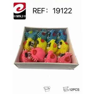 MNJ Dog Toy <b>Ball</b> Set 12Pcs Colorful Rubber Bath Toys For Pets Playtime Fun - Product Image 2