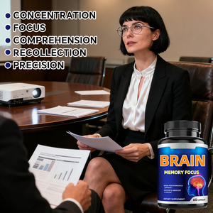 OLLI 脳サプリメント ノオトロピック ブースター 集中力向上 脳ブースター ノオトロピックカプセル 大人用 - Product Image 5