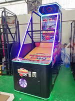 31/5000 Centre de divertissement intérieur à pièces Arcade électronique Console vidéo de style sportif Basketball pour enfants Amusement de boxe
