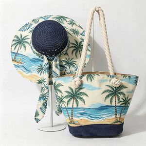 Bolso de Hombro Bohemia de Paja y Piel Sintética con Gran Capacidad, Estilo Bandolera para Playa - Product Image 4