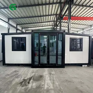 Nhà di động đúc sẵn sẵn sàng để sống nhà máy cung cấp 40ft sang trọng 3 phòng ngủ Modular prefab nhà