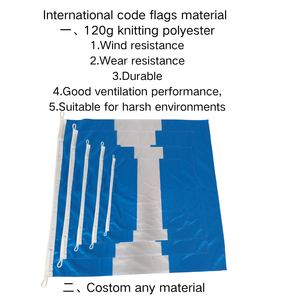 Drapeaux promotionnels personnalisés imprimés 3x5 pieds, double face, en polyester durable, avec mât en aluminium, pour événements sportifs et jeux. - Product Image 3
