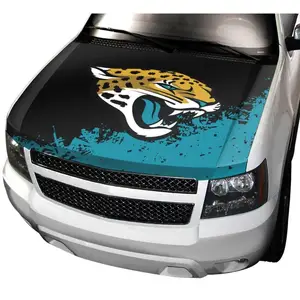 Custom Jacksonville Jaguars Car hood cover flag