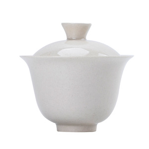 Ceramic Gaiwan With Lid Porcelain Small Kung Fu <b>Tea</b> <b>Set</b> Handheld Teacup For Afternoon <b>Tea</b> - Product Image 5