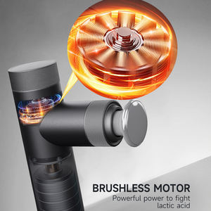 Pistola de fascia de grado profesional DARIUS con calefacción y 5 ajustes de velocidad Mini pistola de masaje directa de fábrica para alivio muscular - Product Image 2