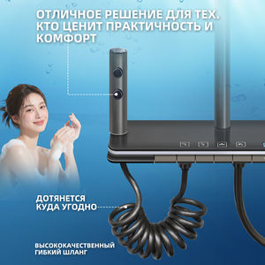 Sistema de Ducha de Pared Moderno y Lujoso con Cabezal de Ducha de Lluvia y Filtro de Acero Inoxidable - Product Image 6