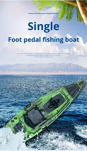 <span class=keywords><strong>Kayak</strong></span> Individual de HDPE de Suministro Exclusivo ZM con Pedal de Timón, Capacidad de 150 kg para Pesca y Rafting - Product Image 5