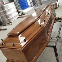 Équipement funéraire de luxe, cercueil en bois de paulownia, cercueil en bois pour maisons funéraires