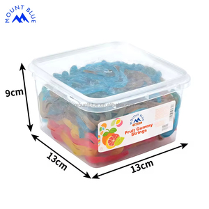 Venta al por mayor de fábrica, gelatina de fruta en forma de cubo, dulce, amargo, masticable, jugoso, vibrante, picante, regordete, delicioso, a granel, caja de dulces amargos - Product Image 3