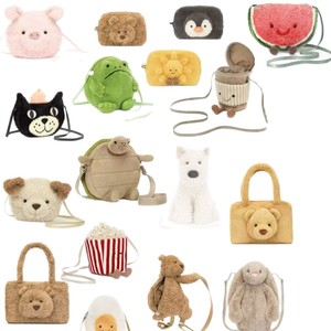 Bolso Bandolera de <span class=keywords><strong>Peluche</strong></span> con Forma de Animal, Bonito Bolso de Hombro de Terciopelo Relleno de Algodón para Jóvenes, Juguete de <span class=keywords><strong>Peluche</strong></span> de 31-50 cm - Product Image 5
