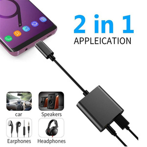 Bộ Chuyển Đổi <span class=keywords><strong>2</strong></span> Trong 1 Bộ Chuyển Đổi Tai Nghe Âm Thanh Type-C Sang 3.5Mm Và Cáp Chuyển Đổi Type-C - Product Image 5