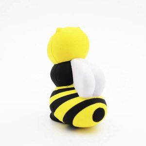 Pu Foam Stress Imprint Logo <b>Bee</b> Shaped Soft Squeezable Relief Toys for Promotion - Product Image 5