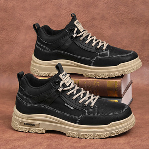 Nouvelles Chaussures Homme Automne 2024 Style Workwear Bottes <span class=keywords><strong>Dr</strong></span> <span class=keywords><strong>Martens</strong></span> Décontractées Sportives Imperméables à Semelle Épaisse Résistantes à l'Usure Montantes - Product Image 4