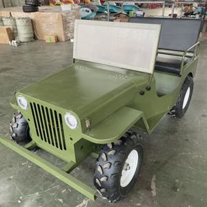 QIQU Motor de 48V 500W 30km/h para Parques de Atracciones, Vehículo Comercial para 2 Personas, Jeep Eléctrico Willys, Go Kart - Product Image 3