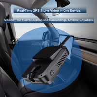 Cámara para Coche y Camión 1080P con GPS y Monitoreo en Vivo, Cámara de Seguridad Vehicular