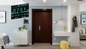 86 trường hợp 5-in-1 nhiệt điều khiển LCD hiển thị ABS + nhựa chất lượng không khí màn hình có tính năng CO2 Temp PM2.5/PM10 phát hiện - Product Image 6