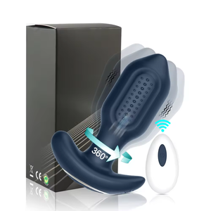 Adult <strong>Sax</strong> <strong>Toys</strong> for Man Prostate Massager Games Vibrators Remote Control Anal Plug Vibrating Butt Plug with 9 Vibrating Rotation - Product Image 3