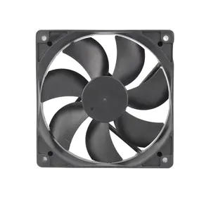 Ventilador de refrigeração para carro com fluxo axial Gale Violento 12025 12V/24V/48V Escape DC 120*120*25mm