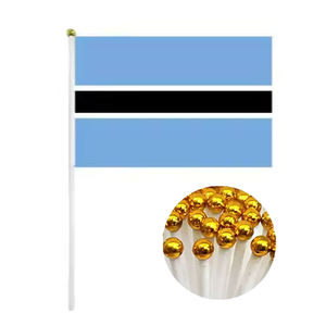 <span class=keywords><strong>Bandera</strong></span> de Botsuana de Poliéster Resistente de 3x5 Pies con 2 Hebillas de Cobre Metálico, Nuevo Diseño, <span class=keywords><strong>Bandera</strong></span> Decorativa para Exteriores, para Fanáticos y Exhibición - Product Image 2