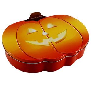 Hallowmas Metal Ornament Storage <b>Box</b> with Dividers for Holiday Decorations & Gifts - Product Image 1