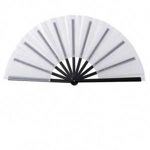 Abanicos Plegables de Tela y Plástico Ecológicos Personalizados 2025 con Logotipo Pintado para el Año Nuevo Chino, Artesanías de Plástico - Product Image 4