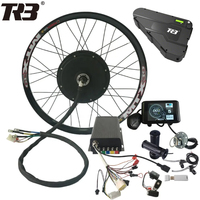 Kit moteur de moyeu de roue arrière pour vélo électrique 48V 52V 60V 72V avec 1000W 1500W 2000W 3000W MTX avec Bluetooth et écran couleur UKC1