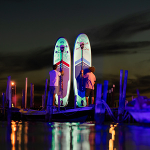 Aqua Marina 2026 Neues <span class=keywords><strong>RAY</strong></span> Leuchtendes <span class=keywords><strong>SUP</strong></span>-Board, LED-Licht Stand-up-Paddleboard für Nacht-Paddeln & Surfen - Product Image 2